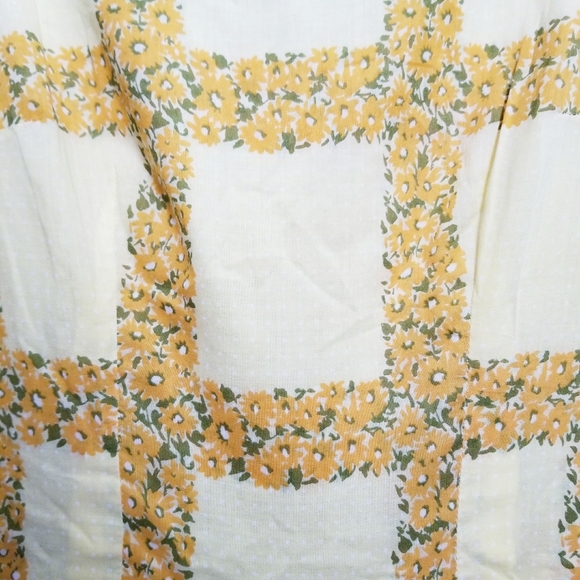 Vintage 50's 60's Mid Century glam Mad Men print summer party dress - Picture 3 of 4